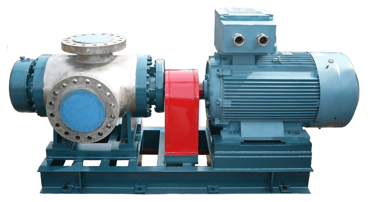 Twin-screw pump