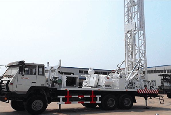 Trailer mounted water well drilling rig price