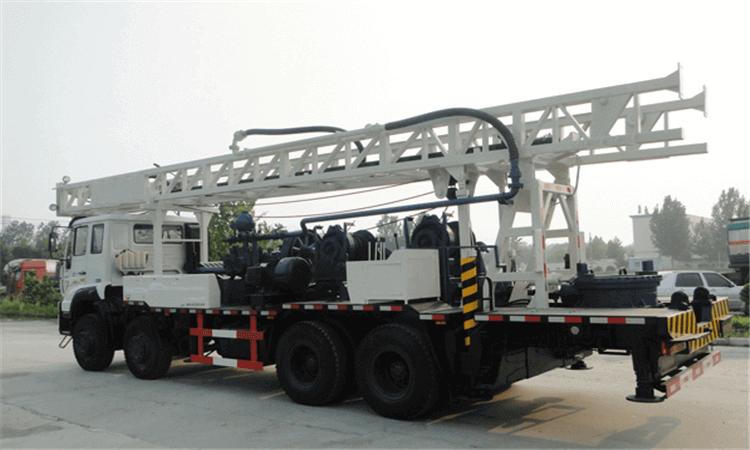 Sino Mechanical's vehicle-mounted water well drilling rigs