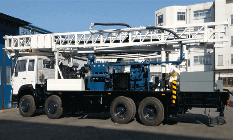 Vehicle-Mounted Water Well Drilling Rigs in Underground Water Supply Projects_Sino