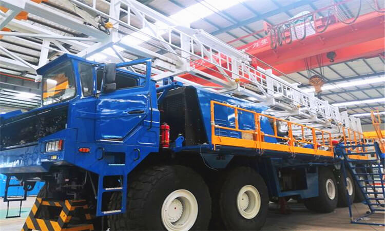 750HP Truck Mounted workover rig