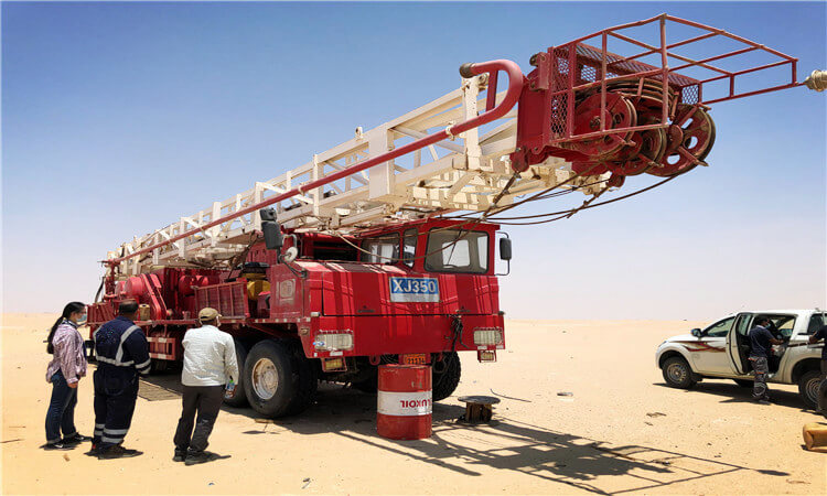 Sino Mechanical Finished the Production of XJ350 Truck Mounted Workover Rig