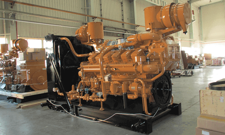 Diesel generator shipment